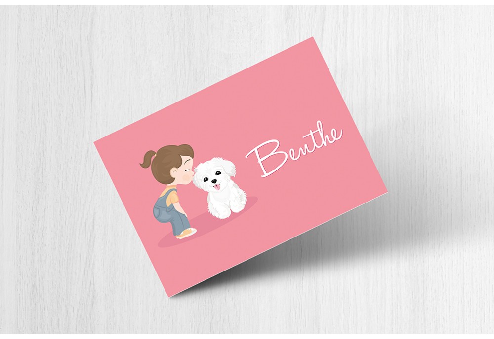 Meisje met hondje Meisje met hondje